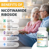 Orgabay Liposomal Nicotinamide Riboside softgel in hand