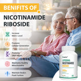 Orgabay Nicotinamide Riboside 1500mg softgel on a table