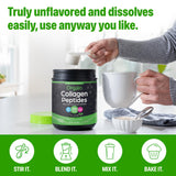 Orgain Collagen Peptides 454g side view