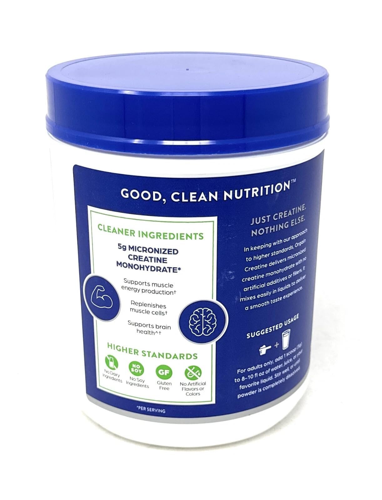 Orgain Creatine Monohydrate 5g serving scoop