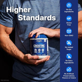 Orgain Creatine Monohydrate product side view