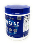 Orgain Creatine Monohydrate unflavoured powder in a bowl