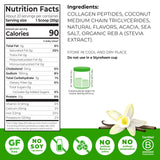 Orgain Keto Collagen Protein Powder Vanilla 399g packaging