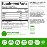 Orgain Multi Collagen Peptides Powder 425g packaging side view