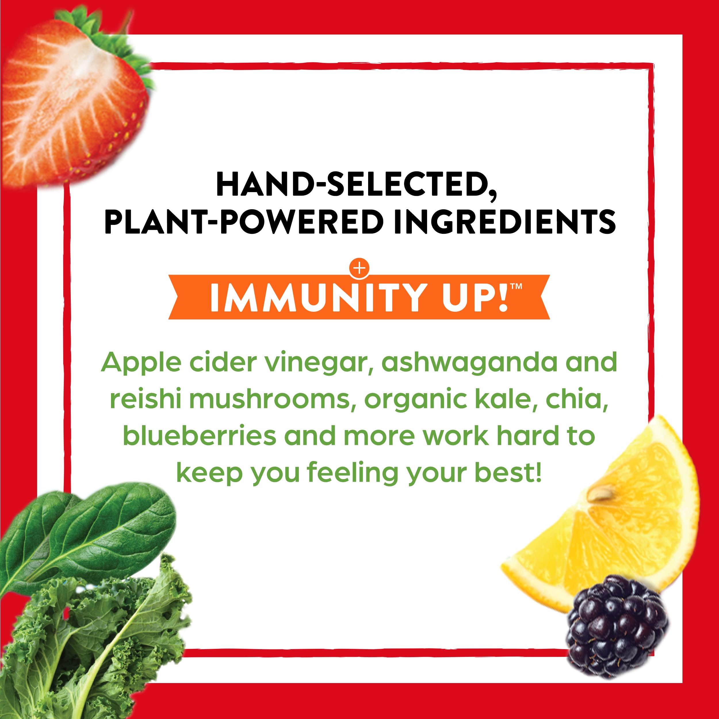 Orgain Organic Superfoods + daily wellness Up! Powder in a smoothie