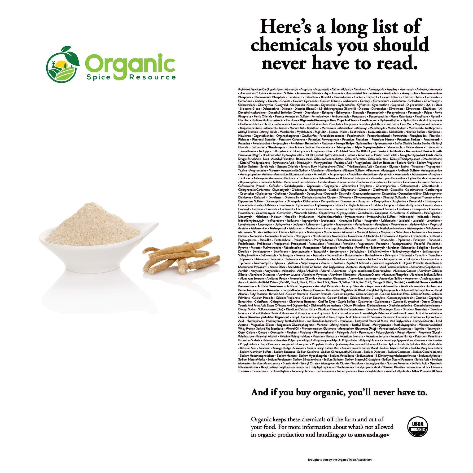 Organic Ashwagandha Powder in a bowl
