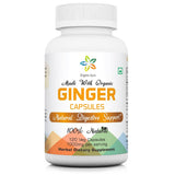 Organic Aura International Ginger Root Capsules front view