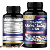 Organic Cadane Ashwagandha Complex 90 capsules front view