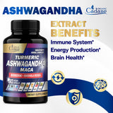 Organic Cadane Ashwagandha Complex ingredients list