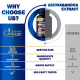 Organic Cadane Ashwagandha Complex with Turmeric and Maca Root