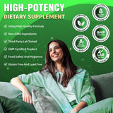 Organic Cadane Citrus Bergamot supplement bottle back view