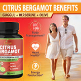 Organic Cadane Citrus Bergamot Supplement ingredients list