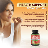 Organic Cadane Citrus Bergamot Supplement on a wooden table