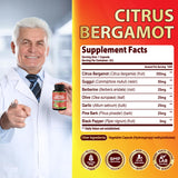 Organic Cadane Citrus Bergamot Supplement side view