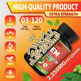 Organic Cadane Neem Capsules packaging details