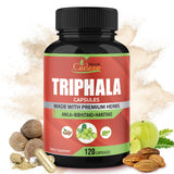 Organic Cadane Triphala Capsules 120 Count bottle front view