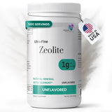 Organic Excellence Clinoptilolite Zeolite supplement front view
