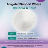 Organic Excellence Collagen Peptides Unflavoured Powder on a kitchen counter