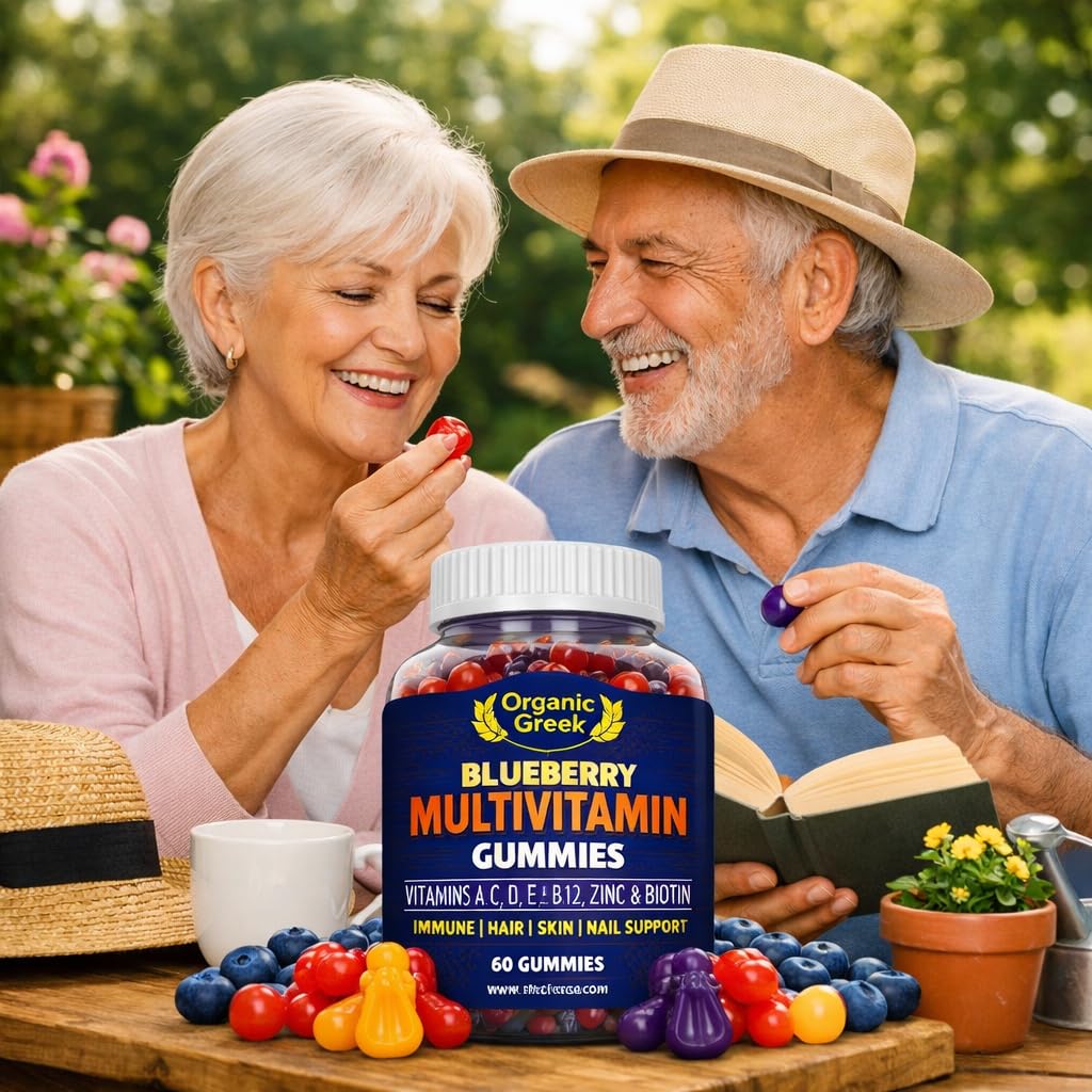 Organic Greek Multivitamins 227g nutritional information
