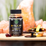 Organic In Harmony Shilajit Gummies nutritional information on packaging