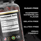 Organic In Harmony Shilajit Gummies raspberry and watermelon flavour