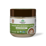 ORGANIC INDIA Chocolate Moringa Latte 99g front view