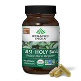 ORGANIC INDIA Holy Basil Tulsi Capsules front view