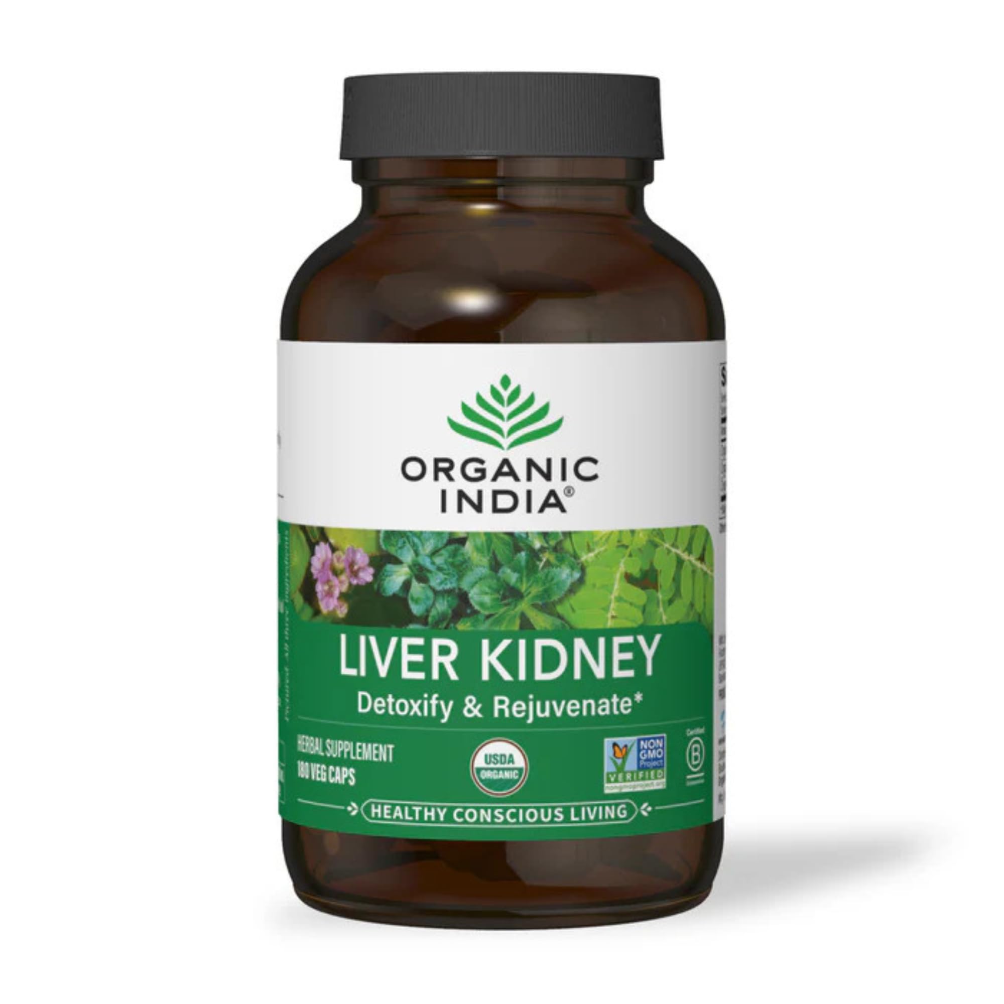 ORGANIC INDIA Liver Extracts 259g front view with packaging