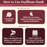 ORGANIC INDIA Psyllium Husk 590g in a kitchen setting