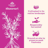 ORGANIC INDIA Shatavari Herbal Supplement packaging