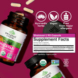ORGANIC INDIA Shatavari Herbal Supplement side view