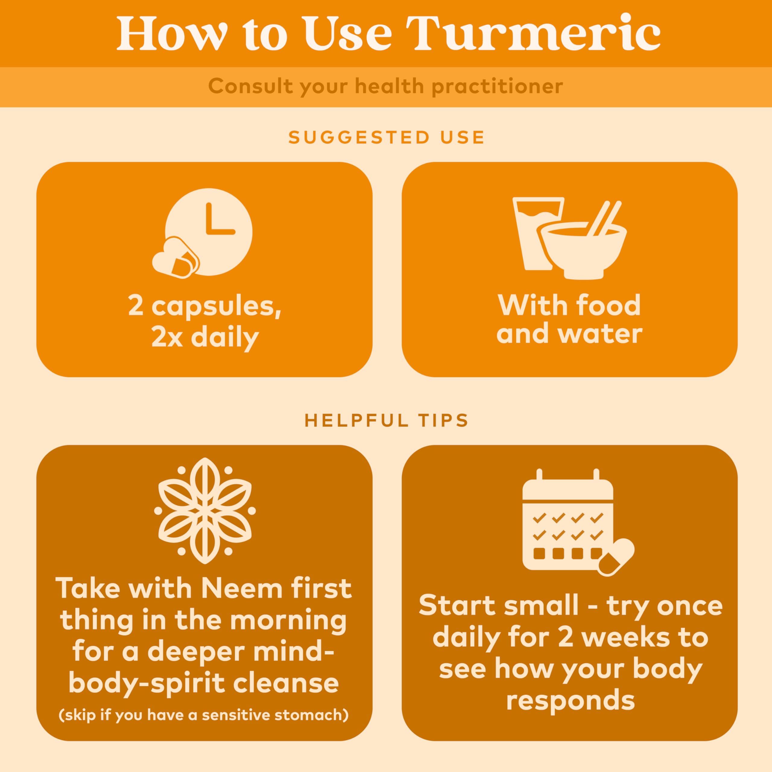 ORGANIC INDIA Turmeric Supplement packaging