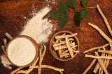 Organic Spice Resource Ashwagandha Powder with ingredients list