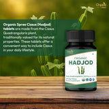 ORGANIC SPREE Cissus Quadrangularis Tablets side view