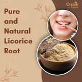 ORGANIC SPREE Licorice Root Mulethi Sticks with tea ingredients