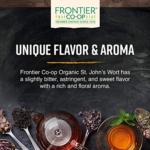 Organic St. John's Wort Herb cut and sifted