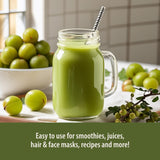 Organic Traditions Amla Berry Powder fine texture close-up