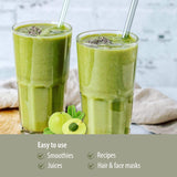 Organic Traditions Amla Berry Powder in a smoothie
