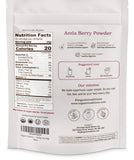 Organic Traditions Amla Berry Powder packaging side view