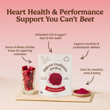 Organic Traditions Beetroot Powder in a bowl