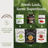 Organic Traditions Beetroot Powder with ingredients