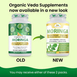 Organic Veda Moringa Capsules ingredients list