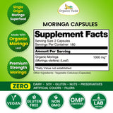 Organic Veda Moringa Capsules packaging details