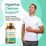 Organic Veda Triphala Capsules close-up of capsules
