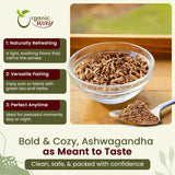 Organic Way Ashwagandha Root bulk packaging resealable pouch