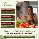 Organic Way Haritaki Whole dried fruit in a bowl