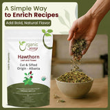 Organic Way Hawthorn Leaf and Flower Cut & Sifted packaging