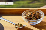 Organic Way Hawthorn Leaf & Flower Whole 100g back view packaging