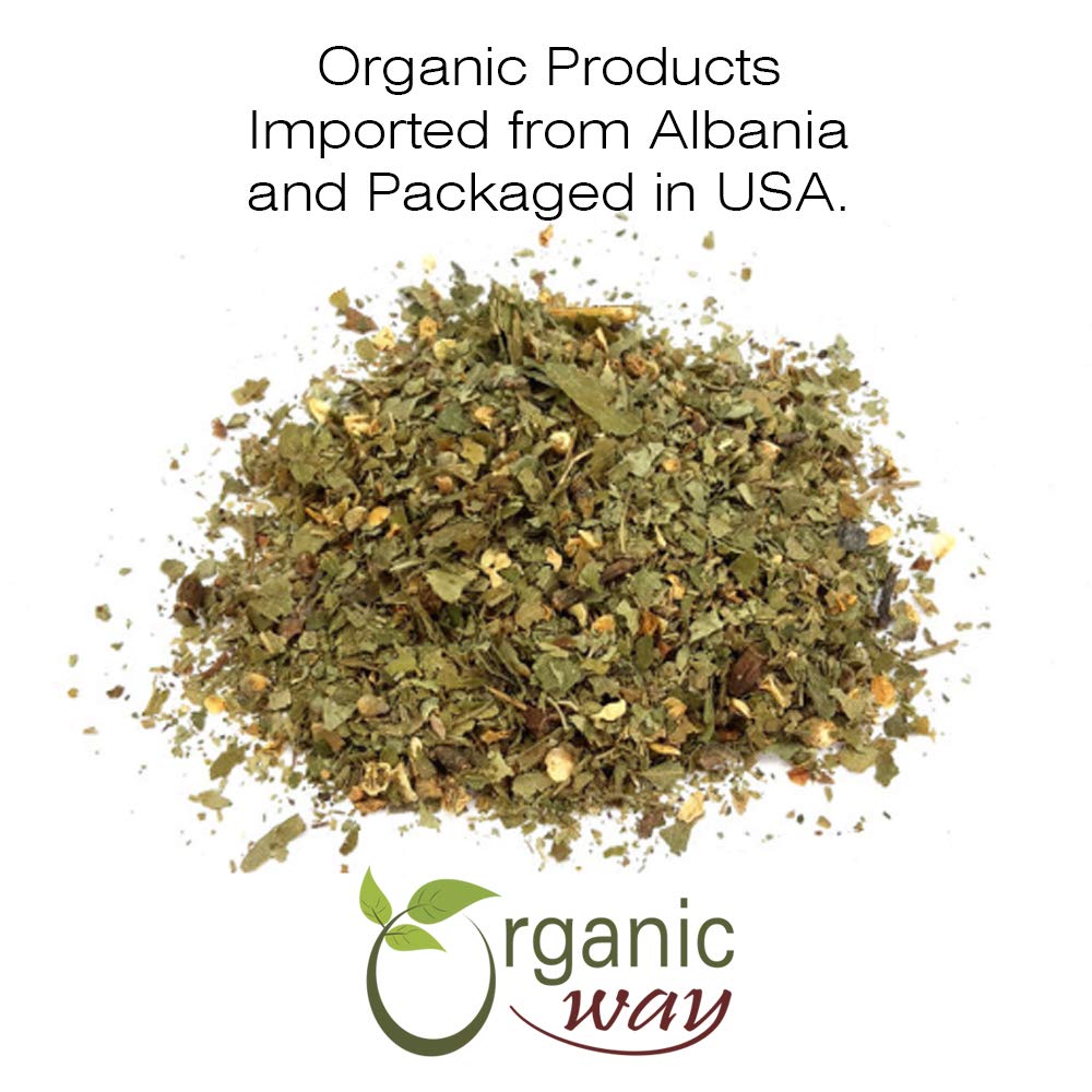 Organic Way Hawthorn Leaf & Flower Whole 100g herbal pantry display