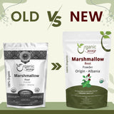 Organic Way Marshmallow Root Powder packaging side view